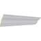 Ekena Millwork 3 1/2"H x 3 1/8"P x 4 3/4"F x 94 1/2"L Queenstown Traditional Smooth Crown Moulding MLD03X03X04QU - alternate 3
